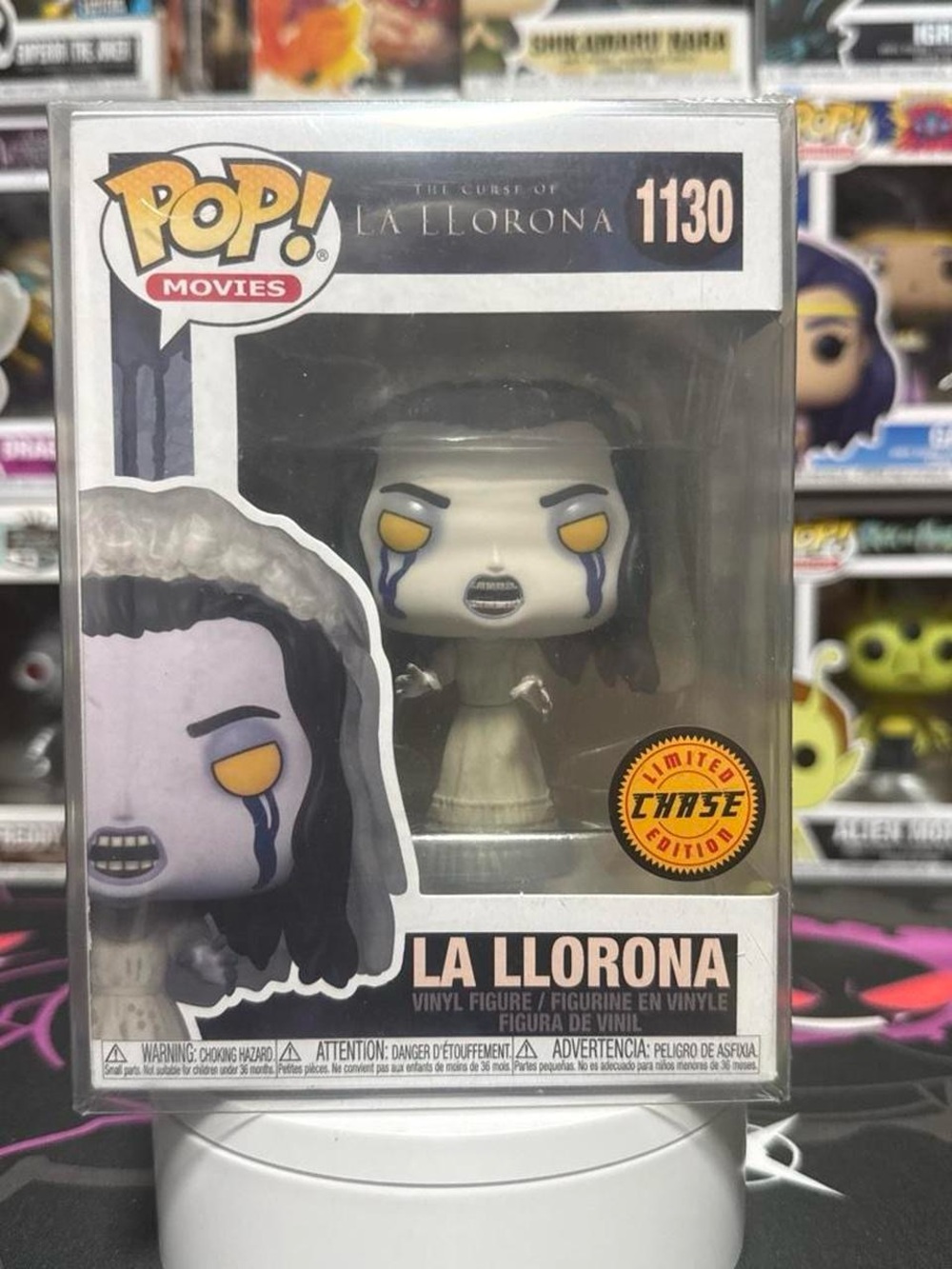 Funko Pop! Movies La Llorona Chase Edition - White, Yellow, Black